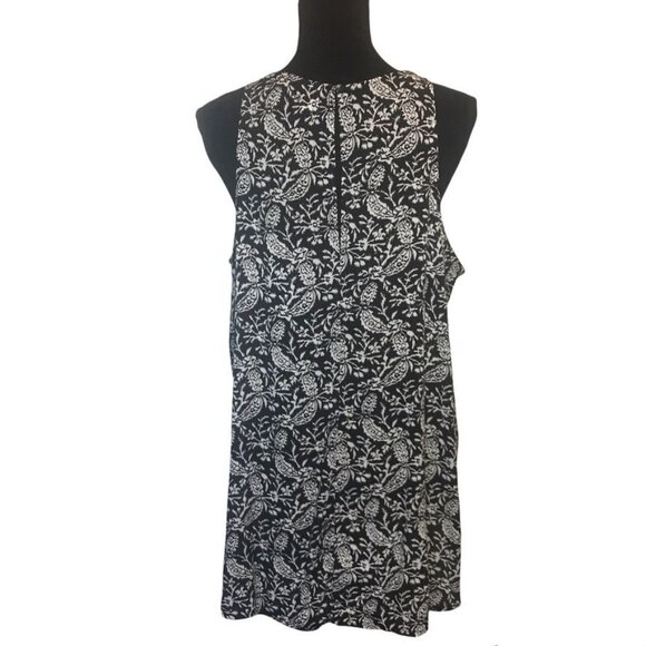 Old Navy Sleeveless Tank Tunic in Black/White - Size XL - Picture 3 of 4